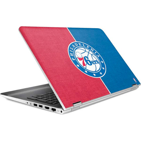 NBA Philadelphia 76ers Canvas Split HP Pavilion Skin
